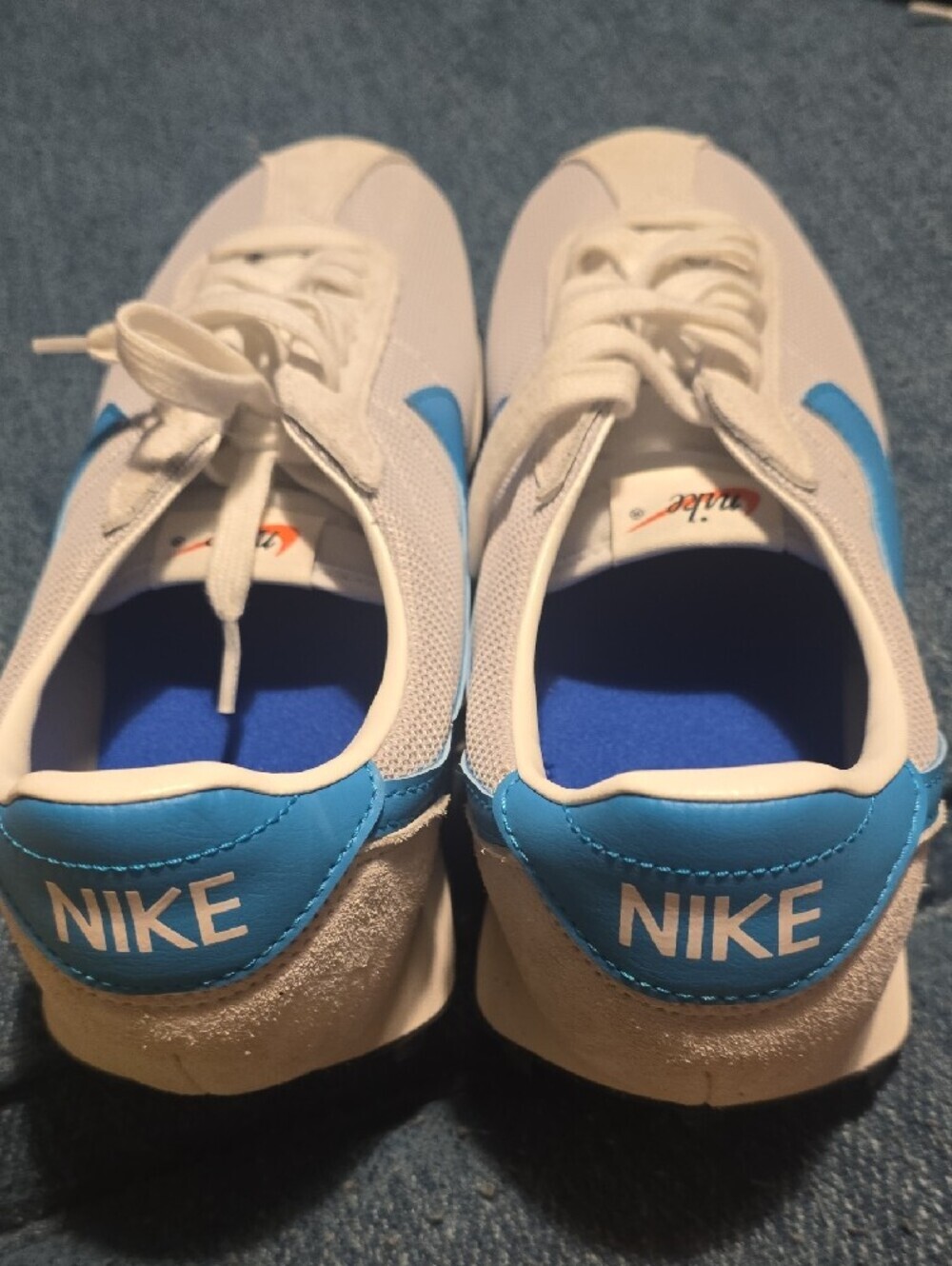 NEW!!! Nike Men's LD-1000 Sneakers,Vast Grey/Sail/Black/Blue Lagoon, Retail $100 - Picture 7 of 12